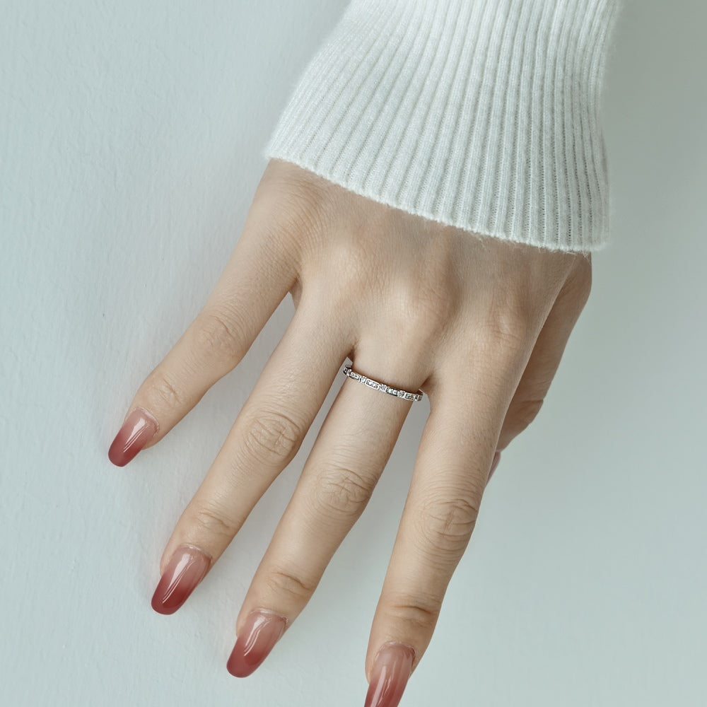 Bague de promesse Dainty Eternity