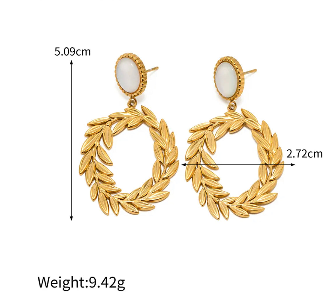 Cleopatre statement earrings