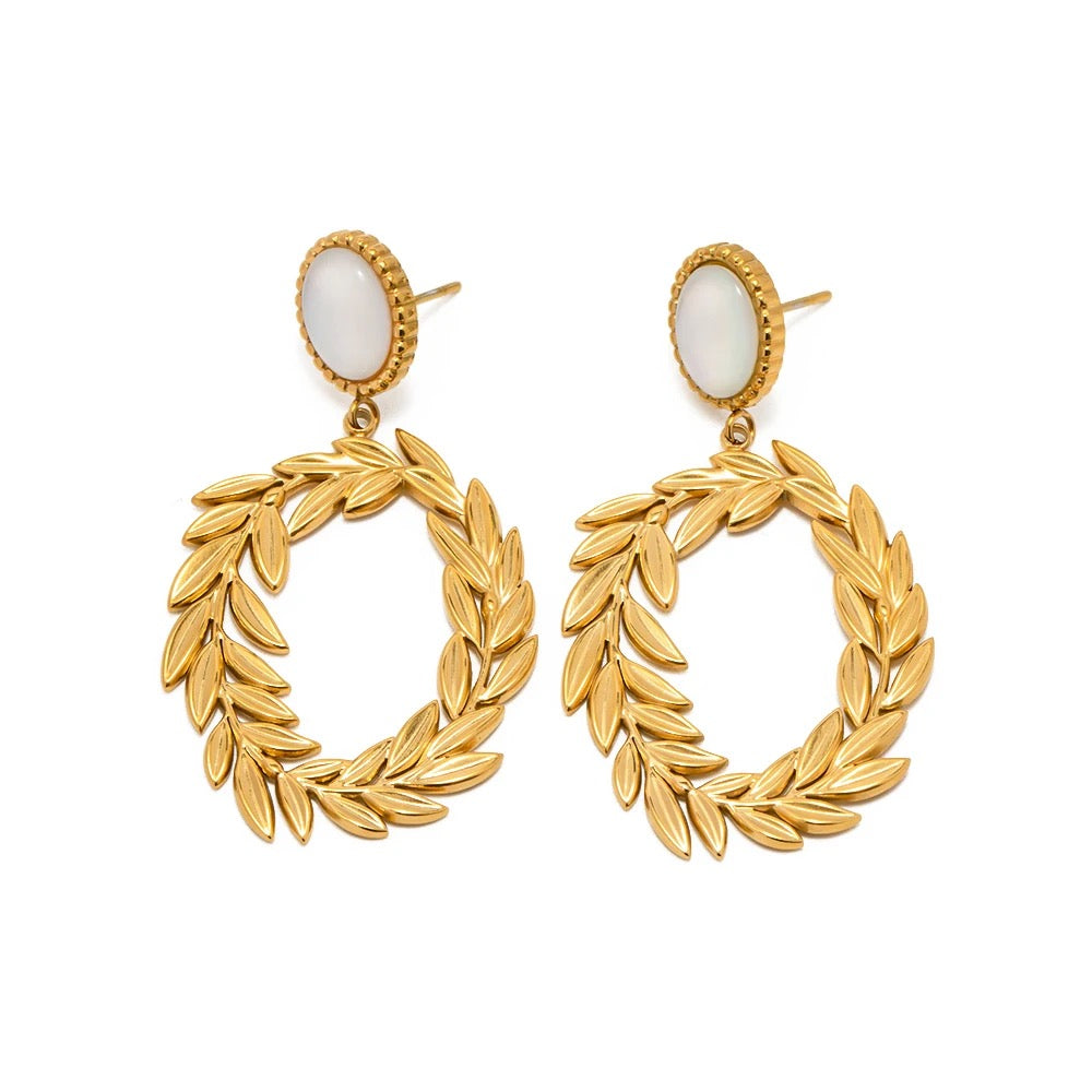 Cleopatre statement earrings