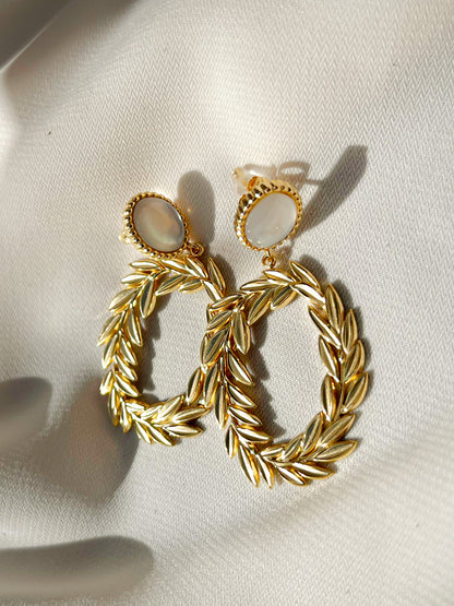 Cleopatre statement earrings