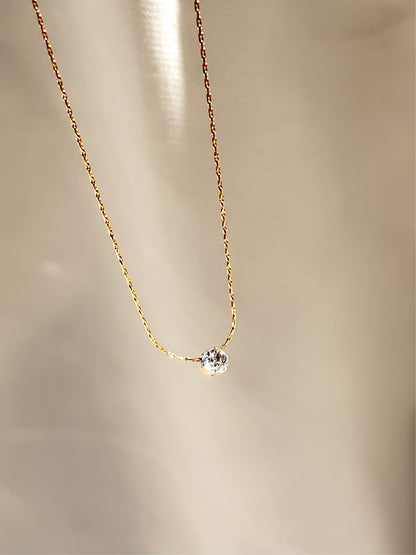 Collier jonc d'or